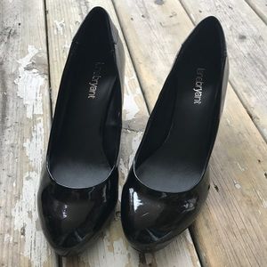 Lane Bryant Patent Wedge Heels